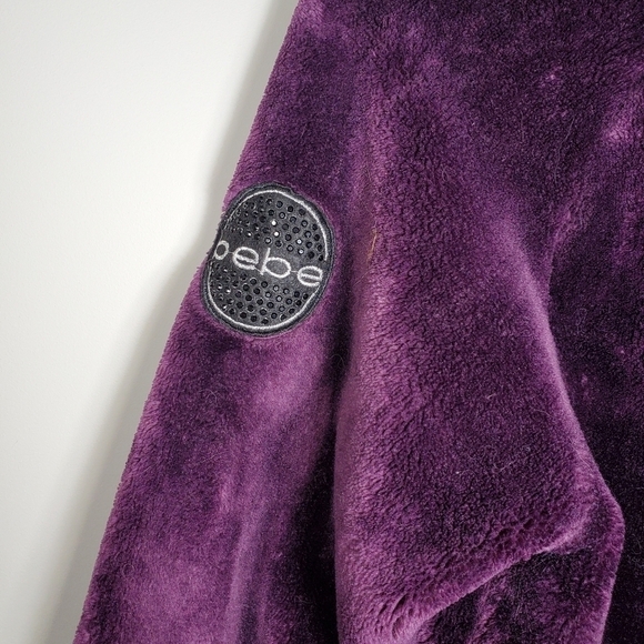 Bebe Sport Fleece Jacket Size Medium - Picture 5 of 8